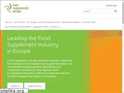 Sites similar to foodsupplementseurope.org