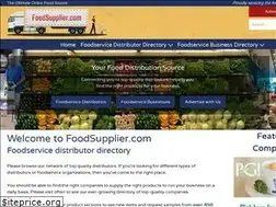 Sites similar to foodsupplier.com