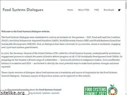 Sites similar to foodsystemsdialogues.org