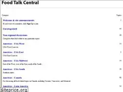 Sites similar to foodtalkcentral.com