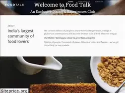 Sites similar to foodtalkindia.com