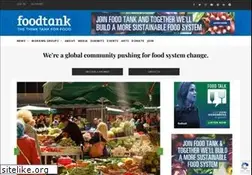 Sites similar to foodtank.com