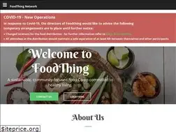 Sites similar to foodthing.org