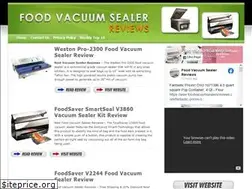 Sites similar to foodvacuumsealersreviews.com