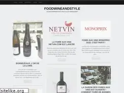 Sites similar to foodwineandstyle.com