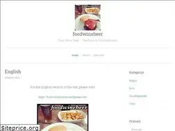 Sites similar to foodwinebeer.wordpress.com