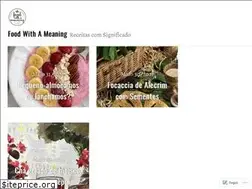 Sites similar to foodwithameaning.com