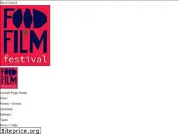Sites similar to foodxfilmfestival.org