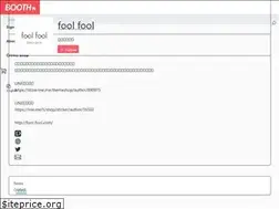 Sites similar to fool-fool.booth.pm