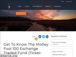 Sites similar to fool100etf.com