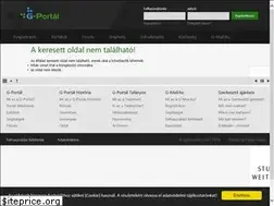 Sites similar to fooldal.gportal.hu