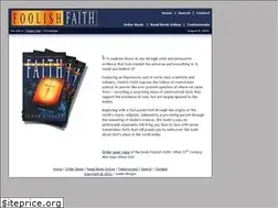 Sites similar to foolishfaith.com