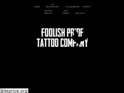 Sites similar to foolishpridetattoo.com