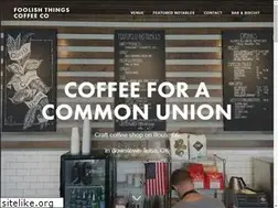Sites similar to foolishthingscoffee.com
