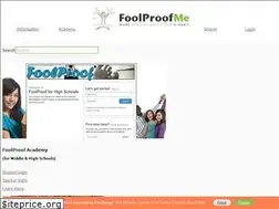 Sites similar to foolproofme.org