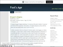Sites similar to foolsage.wordpress.com