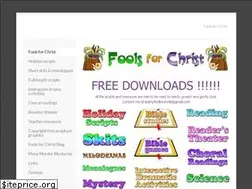 Sites similar to foolsforchrist.net