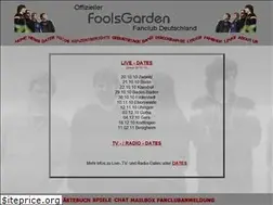 Sites similar to foolsgardenfanclub.de