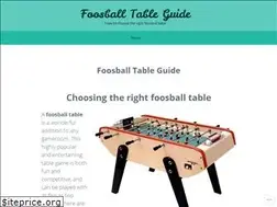 Sites similar to foosballtableguide.wordpress.com