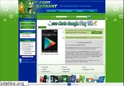 Sites similar to foot-gagnant.fr