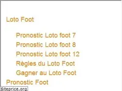 Sites similar to foot-pronostic.net
