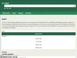 Sites similar to foot.be