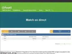 Sites similar to foot1.fr