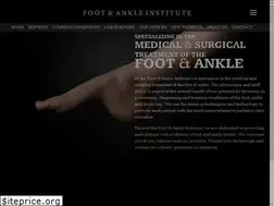 Sites similar to footandankle.net