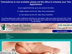 Sites similar to footandanklecenterofphila.com