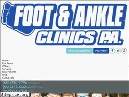 Sites similar to footandankleclinics.com