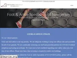 Sites similar to footandanklespecialistsofnj.com