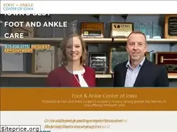Sites similar to footanklecenteriowa.com