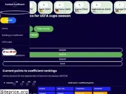 Sites similar to football-coefficient.eu