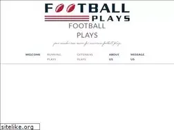 Sites similar to football-plays.com