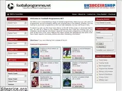 Sites similar to football-programmes.net