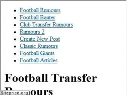 Sites similar to football-rumours.com