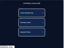 Sites similar to football-rus.com
