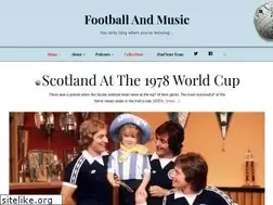 Sites similar to footballandmusic.co.uk