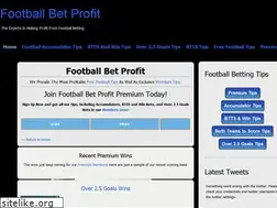 Sites similar to footballbetprofit.com