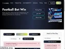 Sites similar to footballbetwin.com
