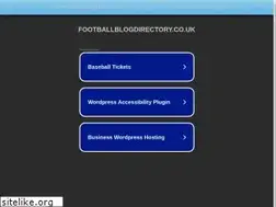 Sites similar to footballblogdirectory.co.uk