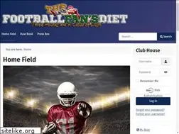 Sites similar to footballfansdiet.com