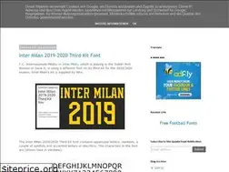 Sites similar to footballfont.blogspot.com