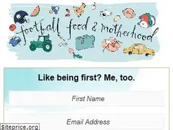 Sites similar to footballfoodandmotherhood.com