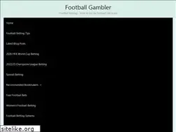 Sites similar to footballgambler.co.uk