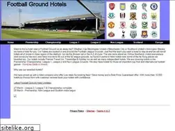Sites similar to footballgroundhotels.co.uk