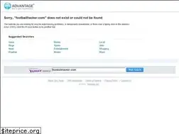 Sites similar to footballhacker.com