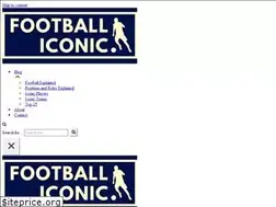 Sites similar to footballiconic.com