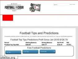 Sites similar to footballincider.com