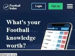 Sites similar to footballindex.com